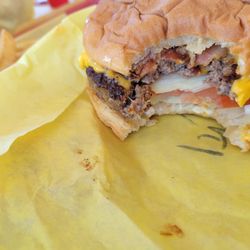 Juicy burger