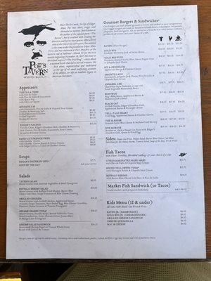 Menu photo 6 Poe's Tavern Atlantic Beach, FL Menu photo 6 Poe's Tavern Atlantic Beach, FL