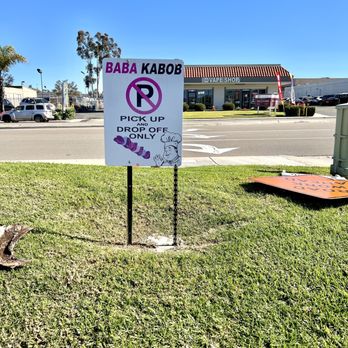 Baba Kabob - Pick up/drop off parking space in front. - Mediterranean Near Me - San Diego, California Baba Kabob - Pick up/drop off parking space in front. - Mediterranean Near Me - San Diego, California
