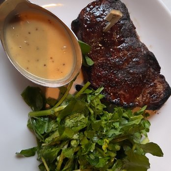 The Hamilton - 8 oz New York strip, mashed potatoes - Seafood Near Me - Washington, DC, District of Columbia The Hamilton - 8 oz New York strip, mashed potatoes - Seafood Near Me - Washington, DC, District of Columbia