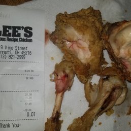 Chicken not done. I fed my grandson the drumstick before I realized it was under cooked. Chicken not done. I fed my grandson the drumstick before I realized it was under cooked.