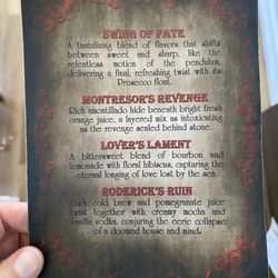 Holland Civic Center - Drink menu