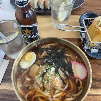 Sushigah - Rainbow roll & Tempura Udon - Sushi Bars Near Me - Pasadena, California