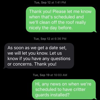 Encor solar - I thanked them and asked them to confirm when my service would be scheduled. One week later and no news, so I reached out. No response. - Solar Installation Near Me - Lehi, Utah Encor solar - I thanked them and asked them to confirm when my service would be scheduled. One week later and no news, so I reached out. No response. - Solar Installation Near Me - Lehi, Utah