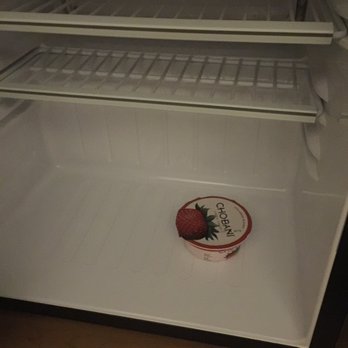 Best Western Plus Waltham Boston - Chobani Greek yogurt left from the previous occupants in the mini fridge so housekeeping obviously cut some corners flipping the room. - Hotels Near Me - Waltham, Massachusetts