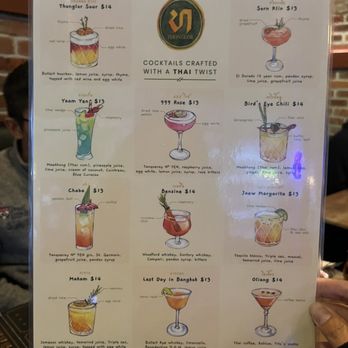 Thonglor - Cocktail menu - Thai Near Me - Brighton, Massachusetts Thonglor - Cocktail menu - Thai Near Me - Brighton, Massachusetts