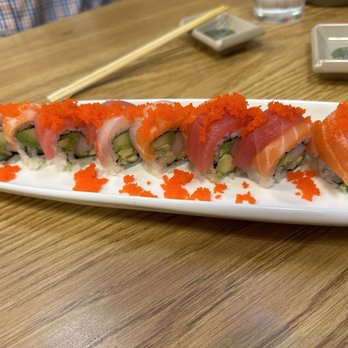 Oishii Sushi - Rainbow roll - Sushi Bars Near Me - Louisville, Kentucky