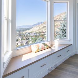 The Cabinet Gallery - Window bench with built in drawers