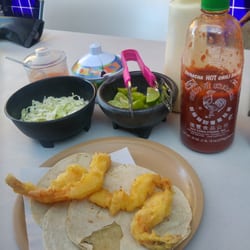 Maristaco Japonés - Tacos de camarón tempura