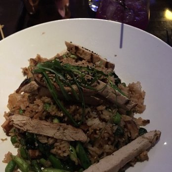 Yard House - Gardein Chicken Fried Rice Bowl - New American Near Me - Indianapolis, Indiana Yard House - Gardein Chicken Fried Rice Bowl - New American Near Me - Indianapolis, Indiana