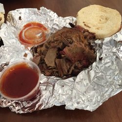 Gardner's BBQ & Catering - Beef Brisket sandwich.