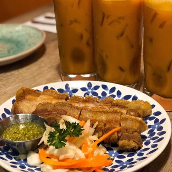 Koh Lipe - Pork belly and tipsy Thai teas - Thai Near Me - Toronto, Ontario