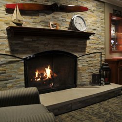 Willow Brook Christian Home - Fireplace in Herbie's Place café