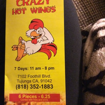 Crazy Hot Wings - Salad Near Me - Tujunga, California