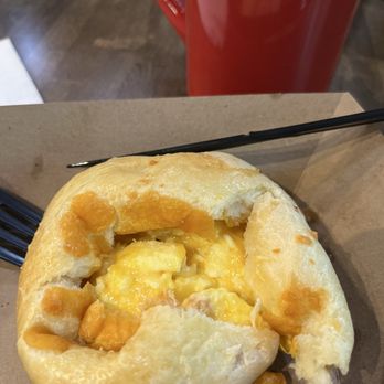 Sweetly Baked - Egg & Cheese Kolache - Bakeries Near Me - Salem, Oregon