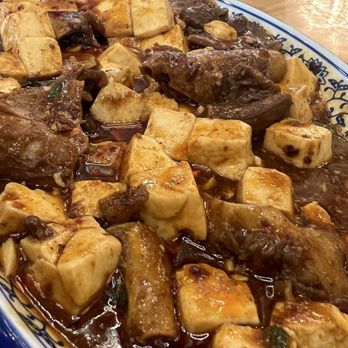 Changan Kitchen - IS3. Ma Po Tofu with Braised Beef Brisket - Chinese Near Me - Chino Hills, California