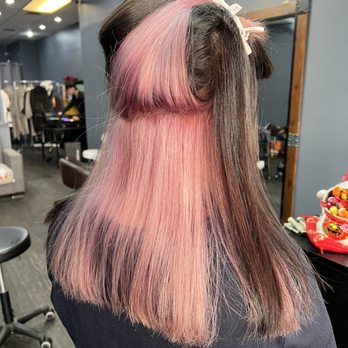 New Style Hair Salon - Pink Peekaboo - Hair Salons Near Me - Brooklyn, New York New Style Hair Salon - Pink Peekaboo - Hair Salons Near Me - Brooklyn, New York