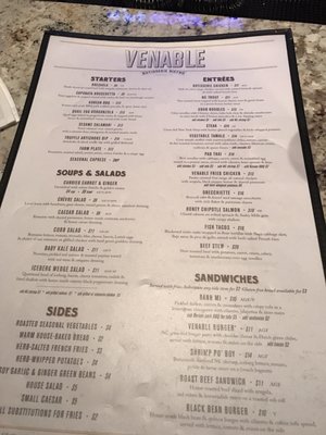 Menu photo 3 Venable Rotisserie Bistro Carrboro, NC Menu photo 3 Venable Rotisserie Bistro Carrboro, NC