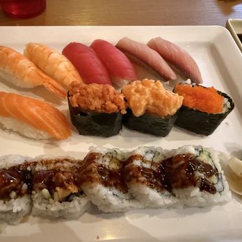 Iso Iso Ramen & Boba - Shrimp, tuna, yellowtail, salmon nigiri spicy tuna, spicy salmon and masago gunkan Shrimp Tempura Roll (5 PC) - Ramen Near Me - Danville, Virginia Iso Iso Ramen & Boba - Shrimp, tuna, yellowtail, salmon nigiri spicy tuna, spicy salmon and masago gunkan Shrimp Tempura Roll (5 PC) - Ramen Near Me - Danville, Virginia