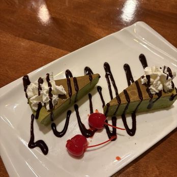Miso Ramen and Hibachi - Green tea cheesecake - Sushi Bars Near Me - Mineola, New York