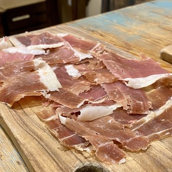 Cantina dei Papi - Prosciutti a Mano (Tuscan Ham aged 24 months) - La Prosciutteria (aka Cantina dei Papi) - Wine Bars Near Me - Rome, RM Cantina dei Papi - Prosciutti a Mano (Tuscan Ham aged 24 months) - La Prosciutteria (aka Cantina dei Papi) - Wine Bars Near Me - Rome, RM