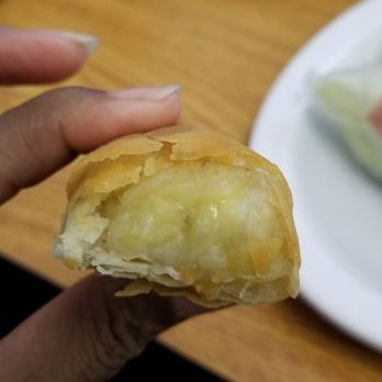 Pho Quan Viet Cuisine - Inside of fried bananas - Vietnamese Near Me - Columbia, Missouri