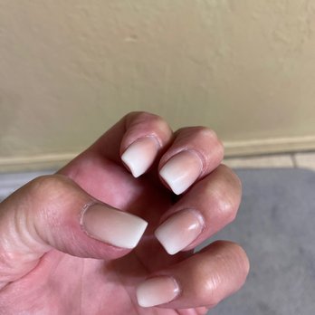 Glamorous Nails - Ombré' nails from Sean.  He is filling in for Kim for a few weeks. - Nail Salons Near Me - Moore, Oklahoma