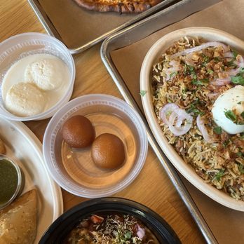 Tikka Shack Indian Grub - Full spread - Indian Near Me - Houston, Texas