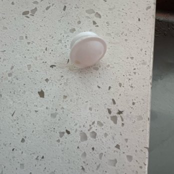 Dunkin' - Pulled it out of the sink, this is the trash/plug from a carton of milk. - Donuts Near Me - Upper Marlboro, Maryland