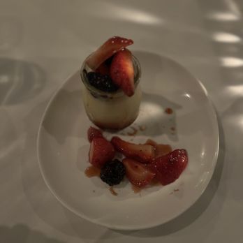 Yellowfin - Caramel Flan - New American Near Me - Surf City, New Jersey