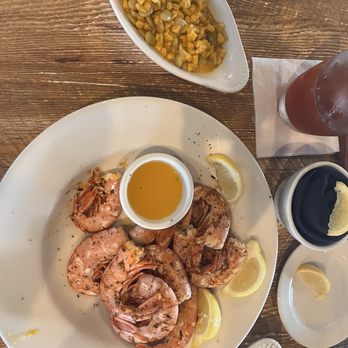 Felix's Fish Camp - Boiled shrimp with succotash - Seafood Near Me - Spanish Fort, Alabama Felix's Fish Camp - Boiled shrimp with succotash - Seafood Near Me - Spanish Fort, Alabama