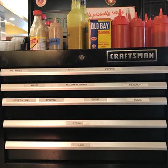 Mission BBQ - Best way ever to store and serve condiments and utensils! - Barbeque Near Me - Canton, Ohio Mission BBQ - Best way ever to store and serve condiments and utensils! - Barbeque Near Me - Canton, Ohio