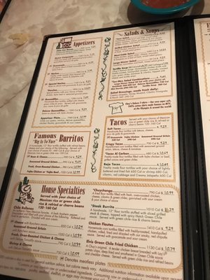 Menu photo 5 Chuy's Addison, TX