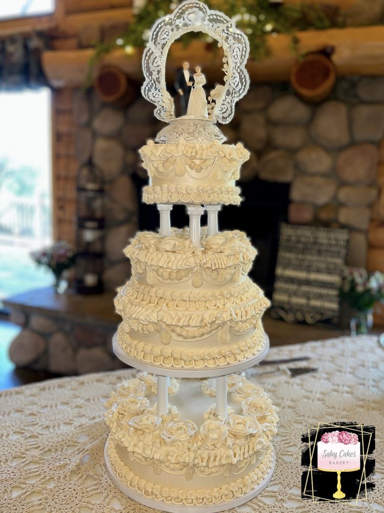Saby Cakes Bakery Logo