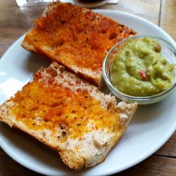 Corvin's Burger & Beer - Knobi-Baguette & Guacamole