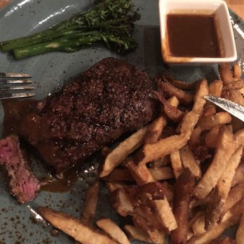 Tupelo Grille - Burnt broccolini and potato chips - Seafood Near Me - Whitefish, Montana
