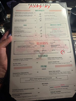 Menu photo 1 pastaRAMEN Montclair, NJ