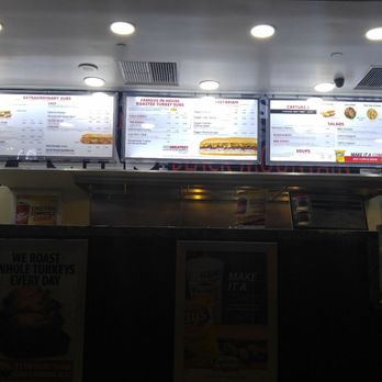 Capriotti's Sandwich Shop - Very bright menu. It used to be really dim. - Sandwiches Near Me - Henderson, Nevada