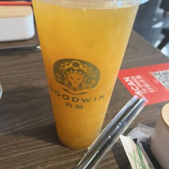 Goodwin Tea House & More - Mango Passion Fruit Tea - Asian Fusion Near Me - Duluth , Georgia