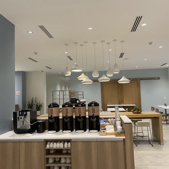 Element Nashville Airport - Lobby with coffee and tea - Hotels Near Me - Nashville, Tennessee Element Nashville Airport - Lobby with coffee and tea - Hotels Near Me - Nashville, Tennessee