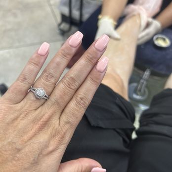 Care Nail & Spa - Manicure with gel builder and deluxe pedicure. - Nail Salons Near Me - Glendale, Arizona