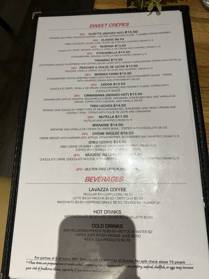 Menu photo 4 Les Crepes Henrico, VA Menu photo 4 Les Crepes Henrico, VA