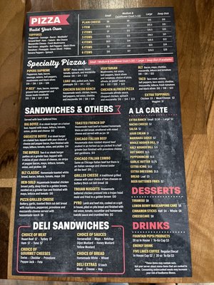 Menu photo 6 Piper's Pizza & Grinders Sturgis, MI Menu photo 6 Piper's Pizza & Grinders Sturgis, MI