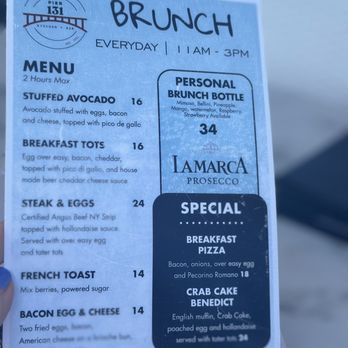 Pier 131 Kitchen + Bar - Brunch menu - New American Near Me - Shelton, Connecticut Pier 131 Kitchen + Bar - Brunch menu - New American Near Me - Shelton, Connecticut