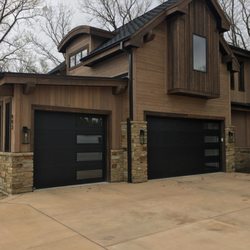 Overhead Door Company of Northwest Indiana - A Overhead Door Thermacore garage door with modern glass design!