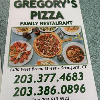 Gregory’s Pizza - Menu - Pizza Near Me - Stratford, Connecticut Gregory’s Pizza - Menu - Pizza Near Me - Stratford, Connecticut