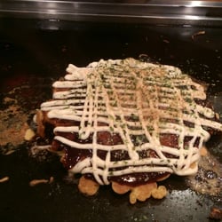 Samgye Tang - Finished okonomiyaki