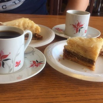 Middle Eastern Bakery and Deli - Turkish coffee with baklava - Bakeries Near Me - Phoenix, Arizona Middle Eastern Bakery and Deli - Turkish coffee with baklava - Bakeries Near Me - Phoenix, Arizona