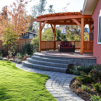Trim It Landscape - Back yard. - Landscaping Near Me Trim It Landscape - Back yard. - Landscaping Near Me