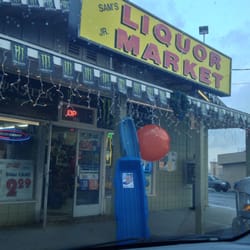 Sam's Liquor & Junior Market - Snow sleds sold here.